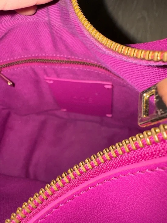 COS Women's Leather Crescent Shoulder Bag - Picture 2 of 3